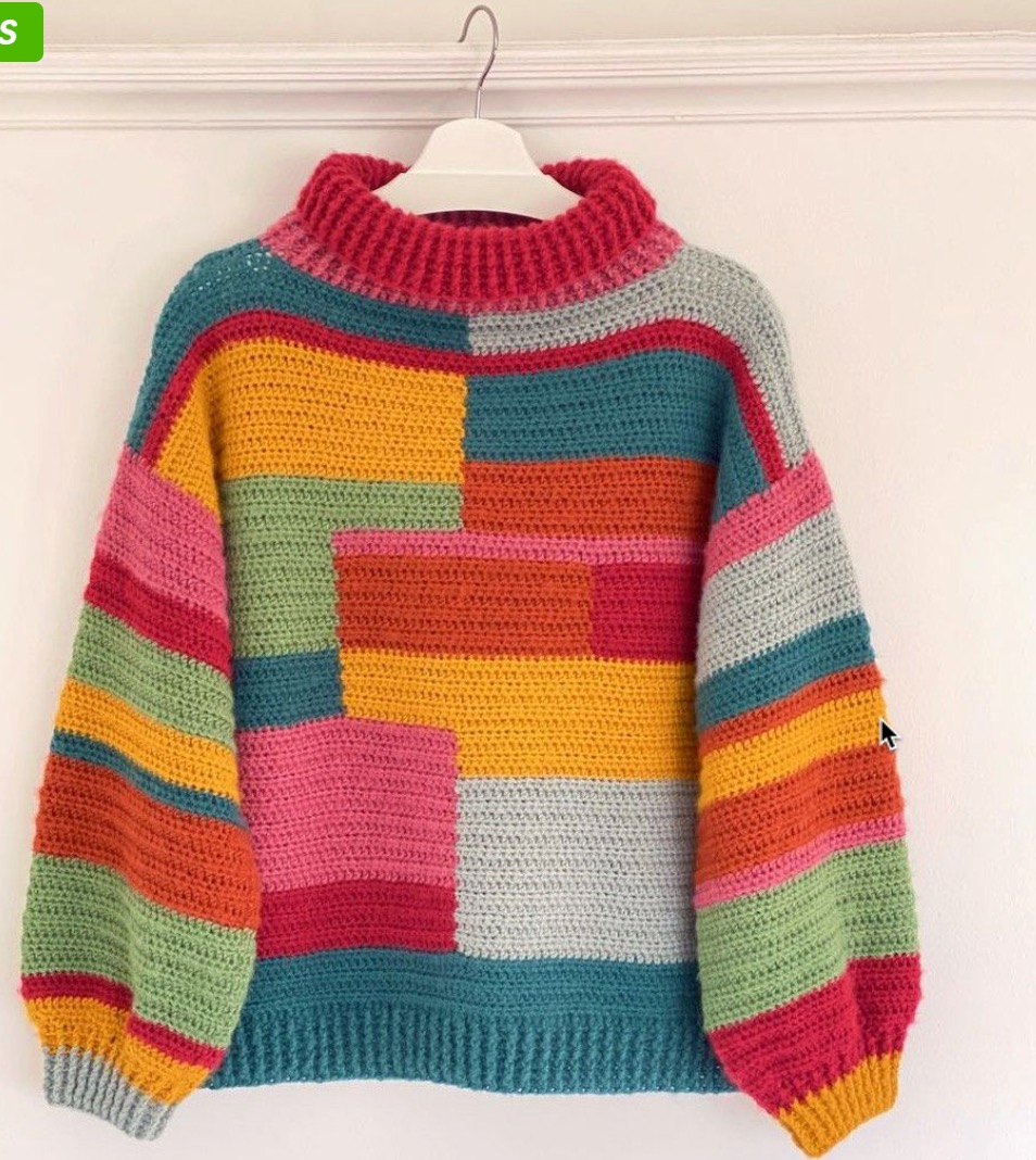 Colorblock Sweater